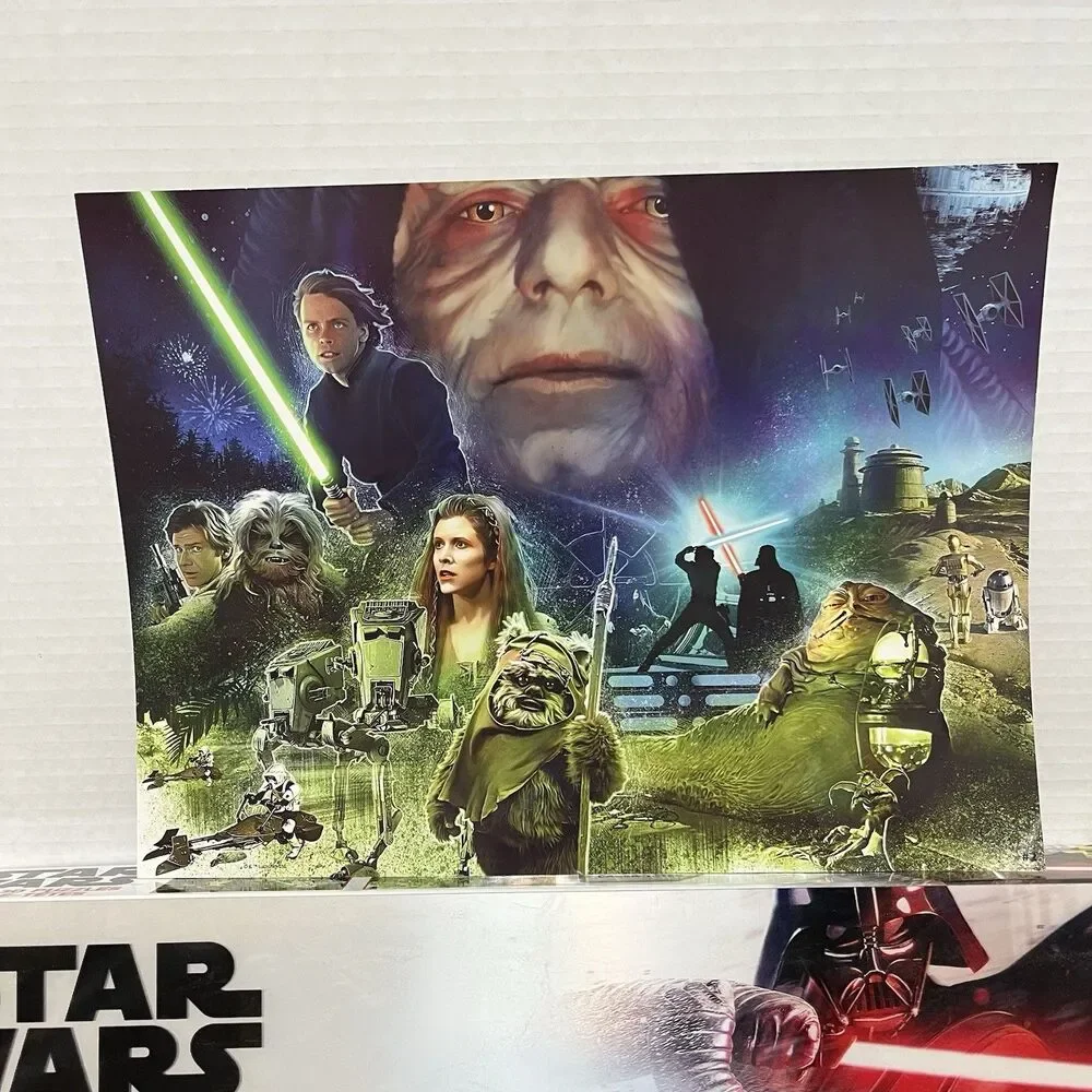 Star Wars Prime 3D Puzzle 2 Pack 500 Pieces Each Disney 1000 Pieces Total